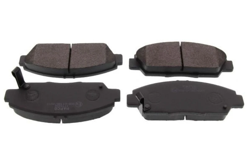 Image of MAPCO 6652 Brake pad set Front Axle, incl. wear warning contact Brake Pad Set,disc brake (402)