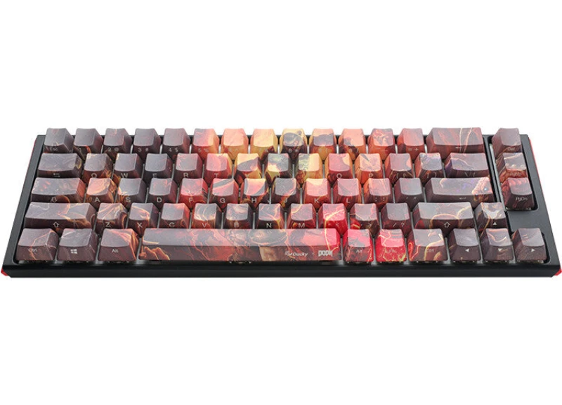 Image of Ducky Ducky One3 SF Doom Limited Edition RGB keyboard Gaming USB QWERTY UK English Multicolour DKON2167ST-SUKPDDMAARC1