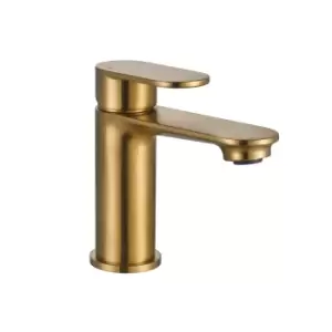 image of Brass Mono Basin Mixer Tap with Slotted Waste - Albury