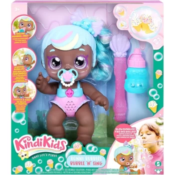 Image of Kindi Kids Nursery Baby Doll - Bonni Bubbles