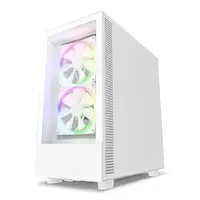 Image of NZXT H5 Elite Matte White Mid Tower Case