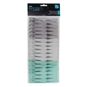 Image of Jvl Extra Strong Clothes Pegs, Pack Of 36