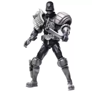 image of Hiya Toys Judge Dredd Exquisite Mini 1:18 Scale Figure - Black and White Judge Dredd