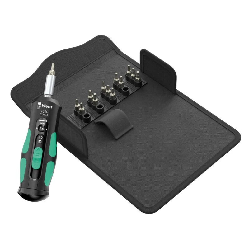 Image of Wera 7510/14 Safe Torque Speed Screwdriver Set for Carbide Inserts 1Nm - 3 Nm 5075840001