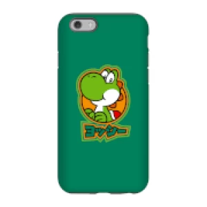 image of Nintendo Super Mario Yoshi Kanji Phone Case - iPhone 6S - Tough Case - Gloss