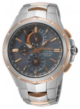 Image of Seiko Coutura Perpetual Solar Stainless Steel Bracelet Watch