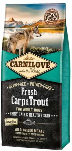 Carnilove Fresh Carp and Trout Adult Dog Food 12kg