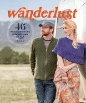 Image of wanderlust 46 modern knits for bohemian style