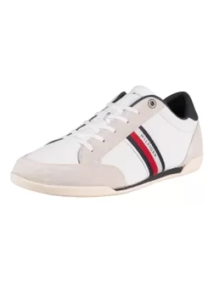 Image of Corporate Material Mix Leather Trainers