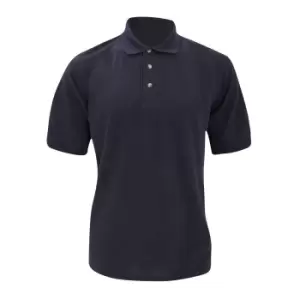 Image of Kustom Kit ChunkyA SuperwashA 60c Mens Short Sleeve Polo Shirt (2XL) (Navy Blue)