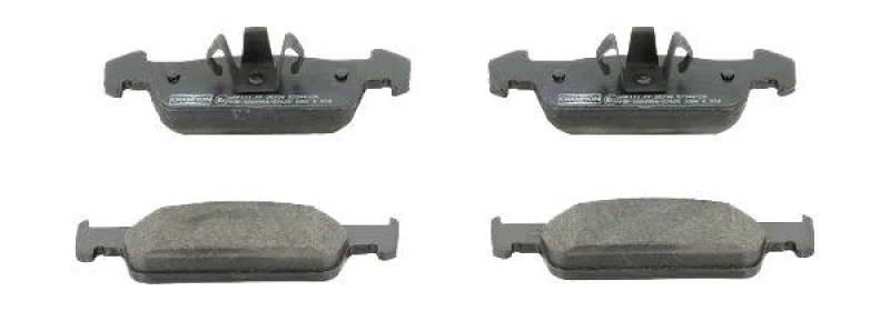Image of CHAMPION 573441CH Brake pad set not prepared for wear warning indicator Brake Pad Set,disc brake (402)