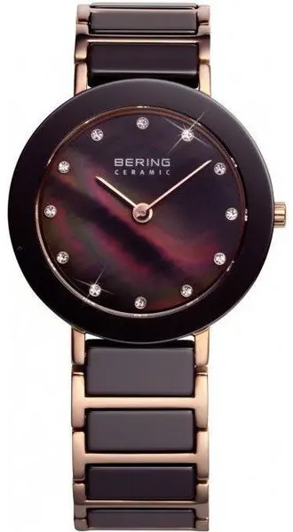 Image of Bering Watch Ceramic Ladies - Brown BNG-100