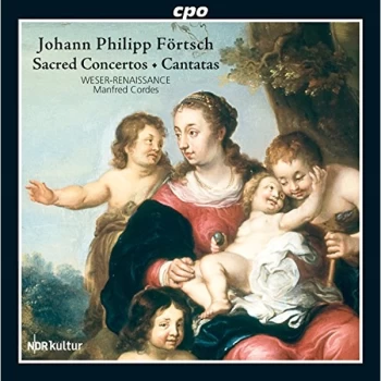 image of Weser-Renaissance - Johann Philipp Fortsch: Sacred Concertos/Cantatas CD