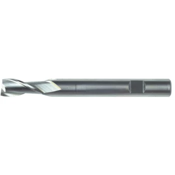 Image of 2.00MM HSS-Co 8% 2 Flute Weldon Shank Long Series Slot Drills - Uncoated