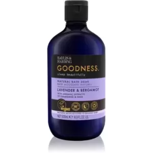 image of Baylis & Harding Goodness Sleep Beautifully Bath Foam for Better Sleep Lavender & Bergamot 500 ml