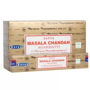 Image of Box of 12 Masala Chandan Incense