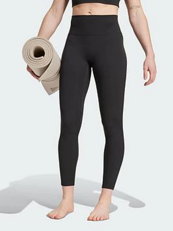 Image of Womens leggings adidas All Me Rib Noir Female M