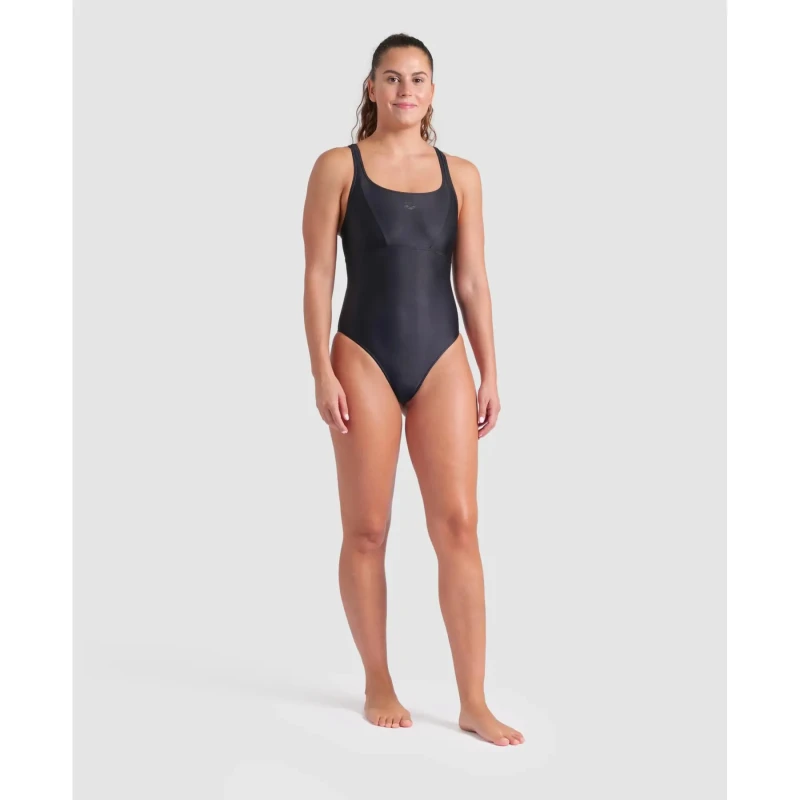 Image of Womens 1 Piece swimsuit Arena Solid Control Pro Noir Female 38