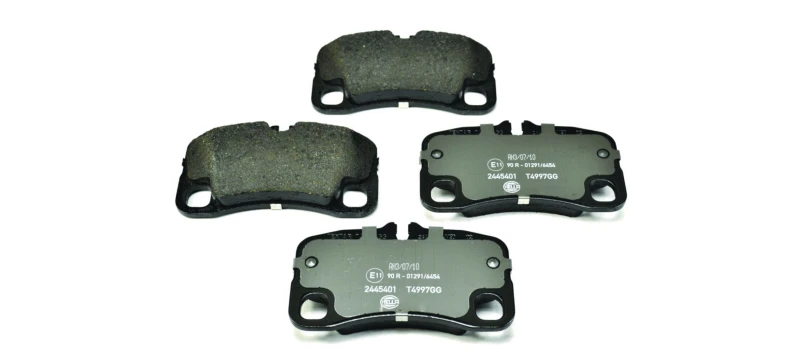 Image of HELLA Brake pad set HELLA 8DB 355 013-791