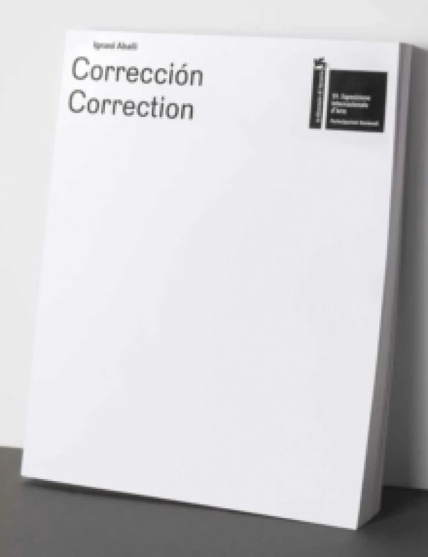 Image of Ignasi Aballi : Correccion / Correction Paperback / softback