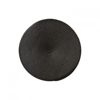 Image of Linea Oslo stone placemats set of 4 - Black