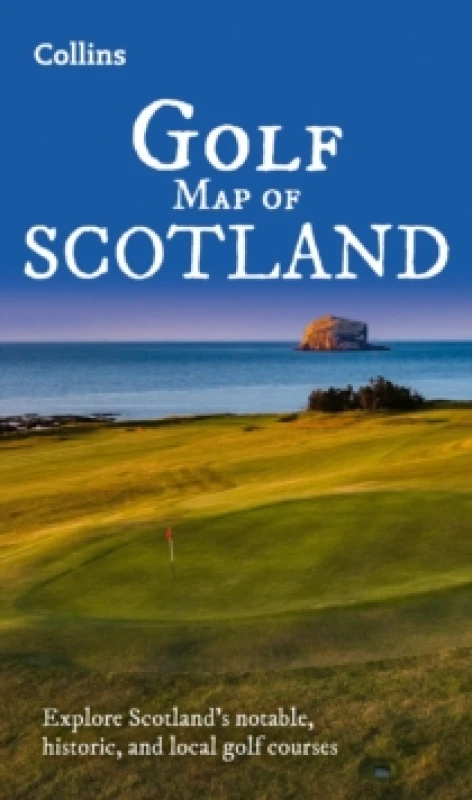 Image of Collins Golf Map of Scotland. By Collins Maps Books