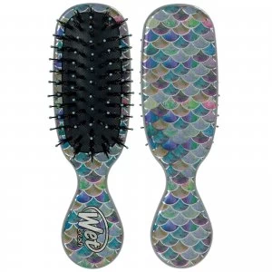 image of WetBrush Mini Shine Treasured Waters Brush - Mermaid Tail