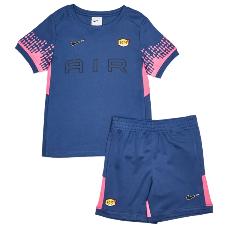 Image of Nike Football Unisex Tracksuits - Blue - Size 2 - 3 Years - Poly Jersey