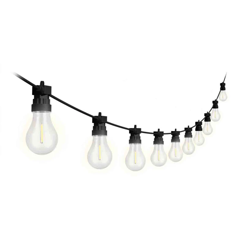 Image of 4LITE Antheia Solar Traditional Festoon LED Light String - 5m 5056687312863