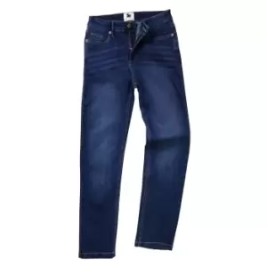Image of AWDis So Denim Womens/Ladies Katy Straight Leg Jeans (10/L) (Dark Wash)