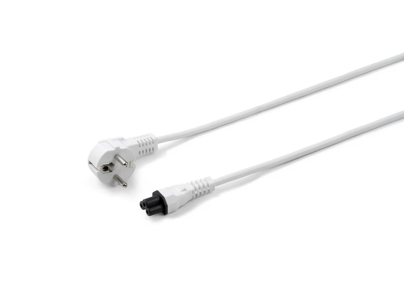 Image of Microconnect PE010818W power cable White 1.8 m Power plug type F C5 co