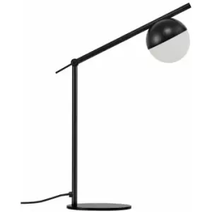 Image of Nordlux Contina Globe Table Lamp Black, G9
