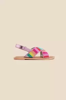 Image of Tropical Beaded Sandals