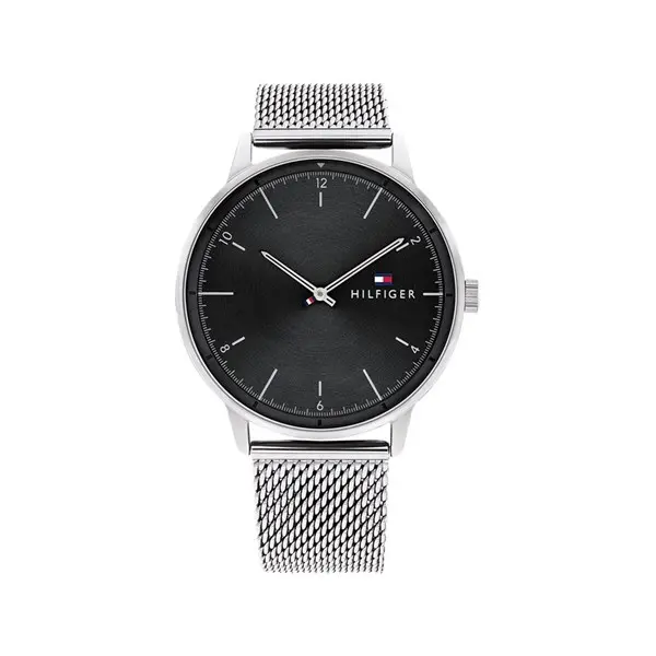 Image of Tommy Hilfiger 1791842 Hendrix Stainless Steel Mesh Bracelet Watch - W95284