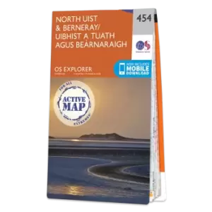 Image of Map of North Uist & Berneray