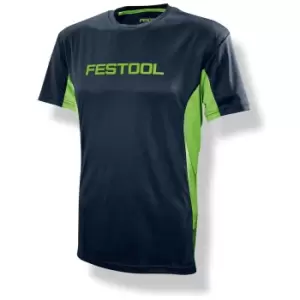Image of Festool Fan Mens Training T Shirt Blue 2XL