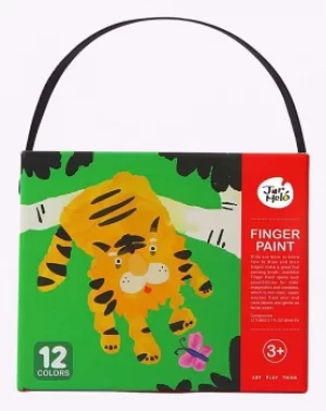 Image of Jar Melo Finger Paint 12 Colour Set