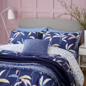 Image of Helena Springfield Viva Kingsize Duvet Cover Set, Navy