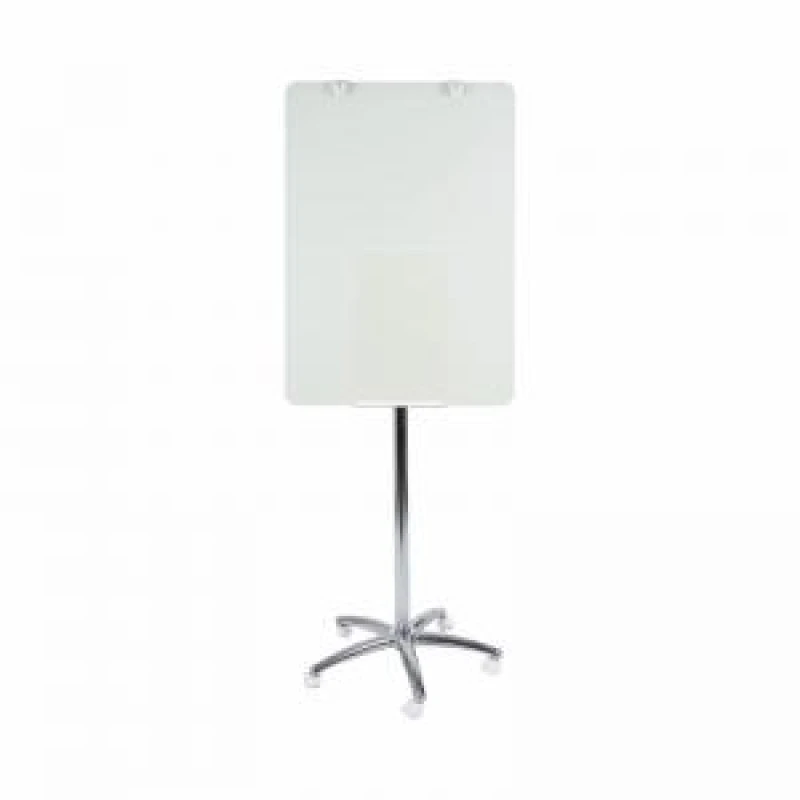 Image of Bi-Office Business A1 Glass Mobile Easel Non-Magnetic 70x100cm GEA4850126