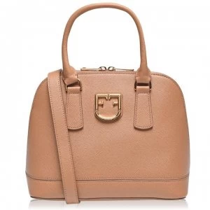 image of Furla Small Fantastica Dome Bag - Caramello