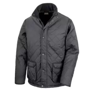 Image of Result Mens Urban Cheltenham Water Repellent Jacket (3XL) (Black)