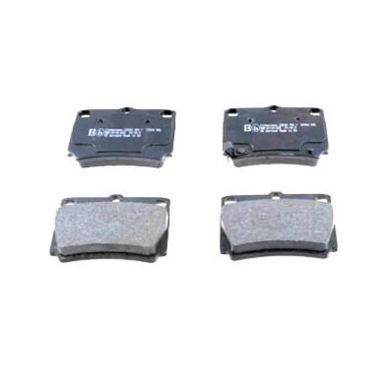 Image of ZIMMERMANN 23593.150.1 Brake pad set Rear Axle, with acoustic wear warning, Photo corresponds to scope of supply Brake Pad Set,disc brake (402)