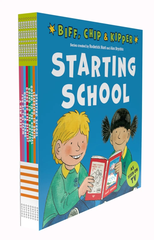 Image of First Experiences With Biff, Chip And Kipper 8 Books Collection Set Oxford University Press Books