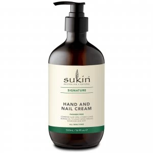 image of Sukin Hand and Nail Cream 500ml