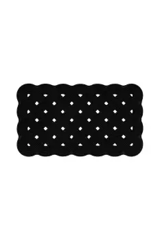 image of Trellis Rubber Scraper Doormat 40 x 70 cm