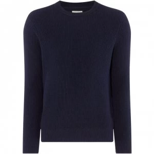 image of Criminal Roscoe Cotton Texture Knit - Navy