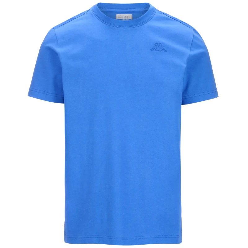 Image of Kappa T-Shirt Kappa Cafers Slim Bleu Male XL 304J150-A0G