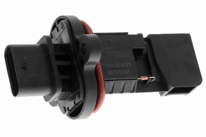 Image of VEMO V20-72-5177 Mass air flow sensor Q+, original equipment manufacturer quality, without housing Air Mass Sensor (3926)