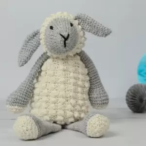 Image of Wool Couture Lionel Lamb Knitting Kit Grey/Cream