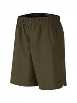 Image of Nike Flex Woven 2.0 Shorts - Khaki